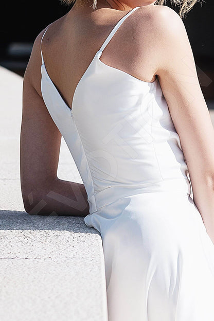 Inbar Open back A-line Straps Wedding Dress 7