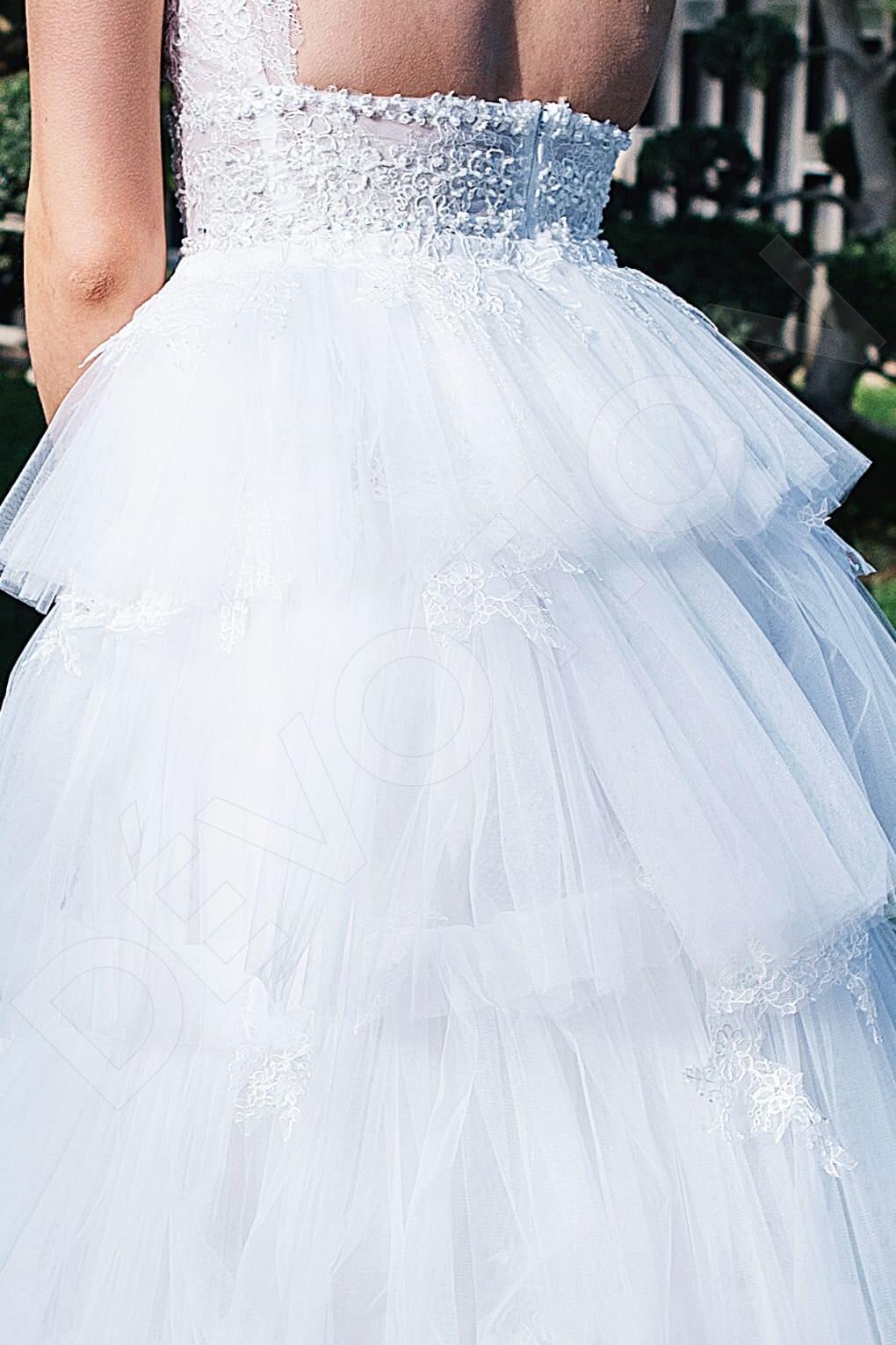 Yael Open back A-line Sleeveless Wedding Dress 6