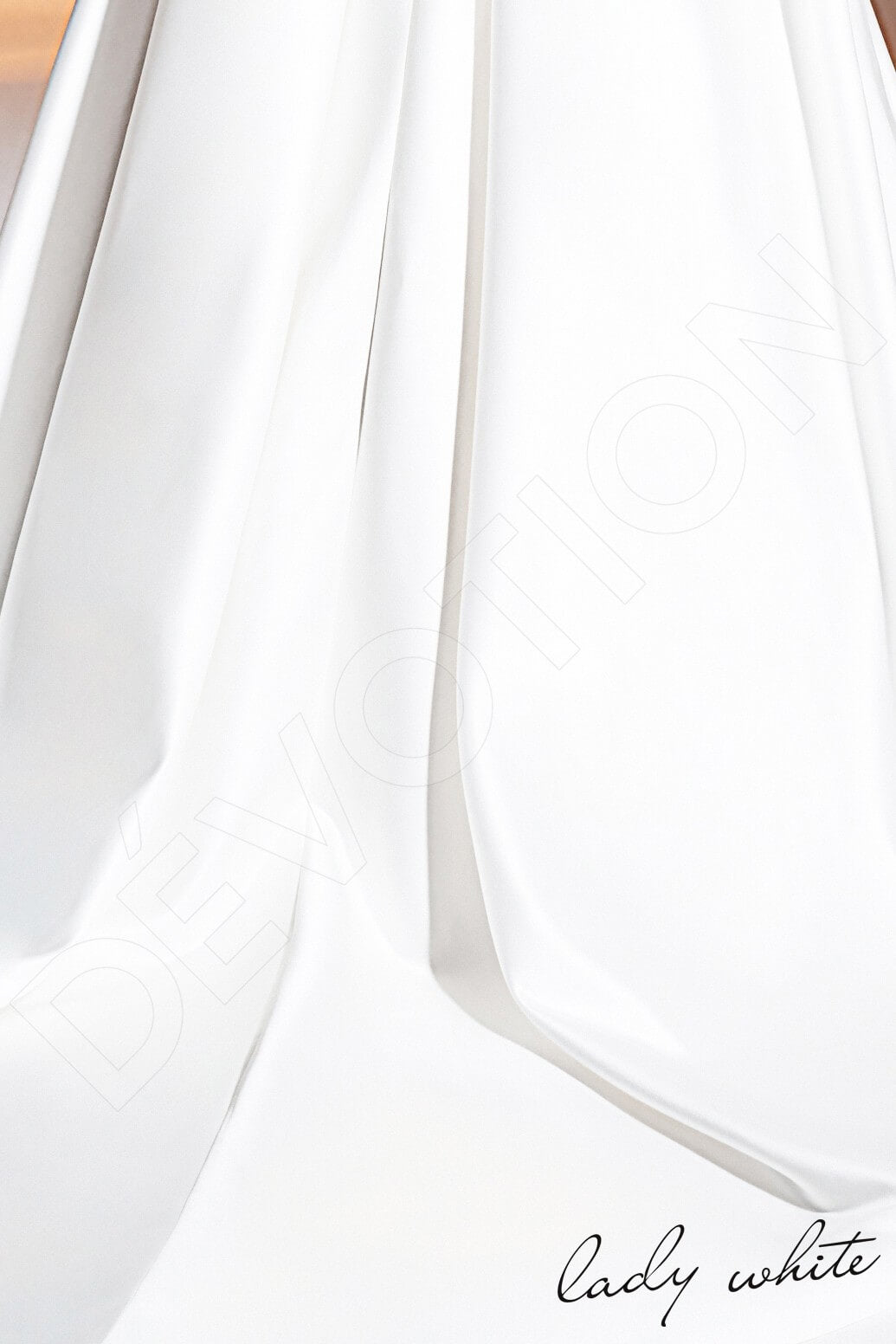 Anipe A-line Illusion Ivory Wedding dress