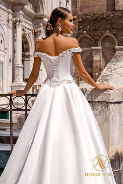 Antonella Open back A-line Sleeveless Wedding Dress 4