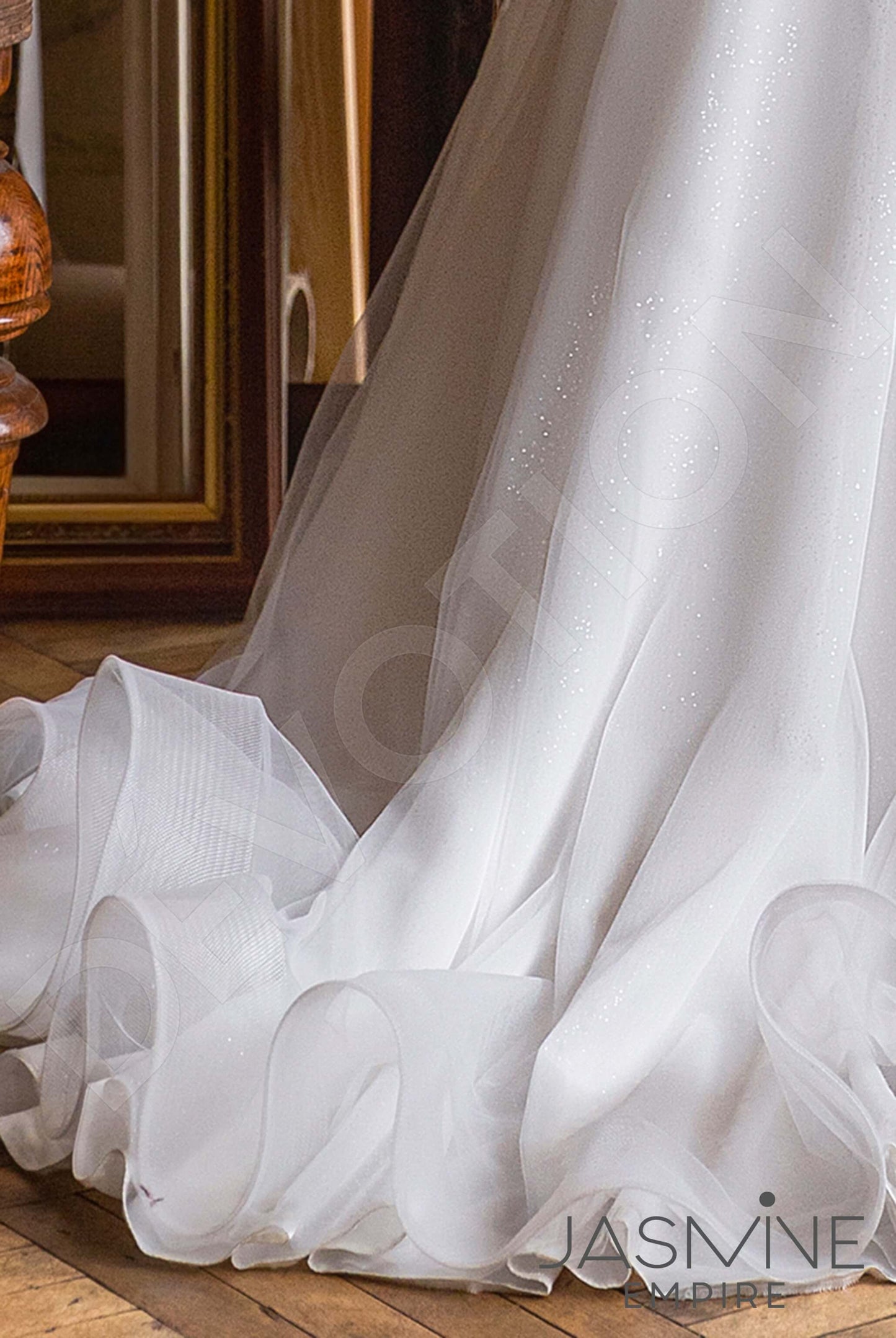 Lorella Open back A-line Sleeveless Wedding Dress 6