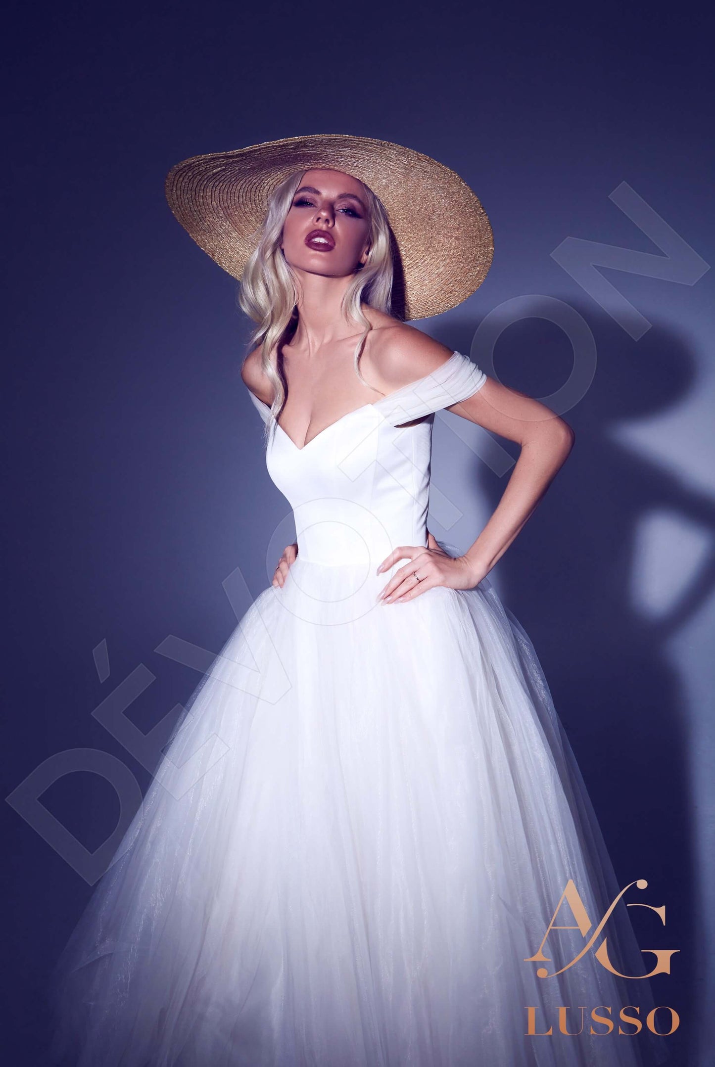 Beritta Open back A-line Sleeveless Wedding Dress 6