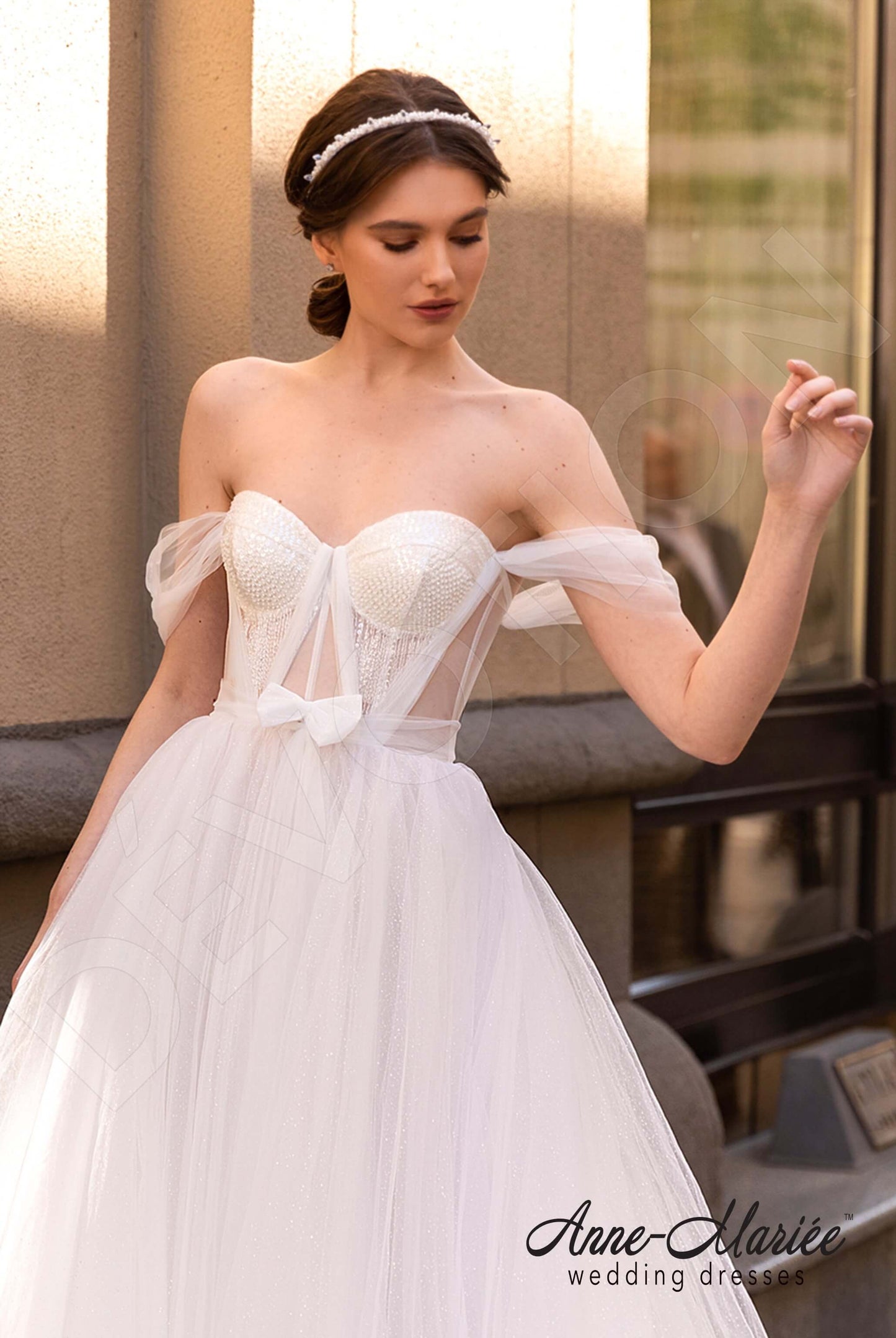 Pirret Open back A-line Straps Wedding Dress 6